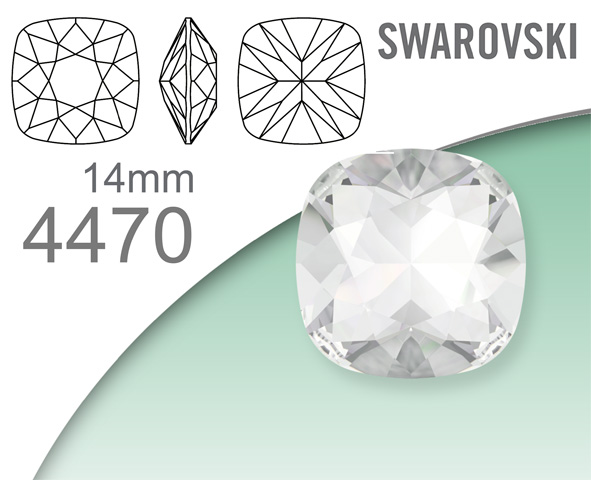 Swarovski 4470 Fancy Stones 14mm