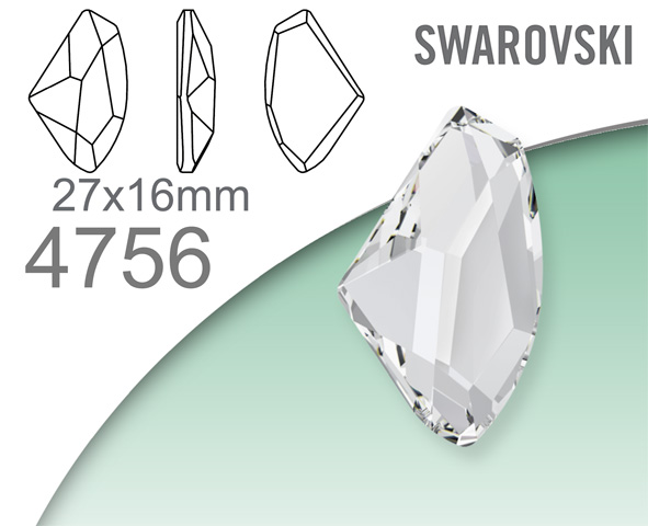 Swarovski 4756 Galactic Flat 27x16mm