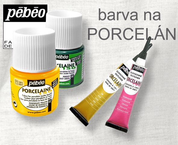 Barvy na PORCELÁN