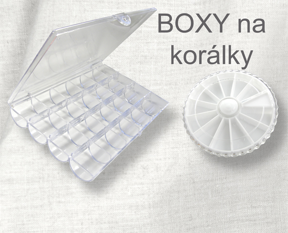 Boxy na korálky a Organizéry