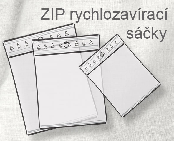 ZIP rychlozavírací sáčky