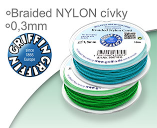 Braided NYLON GRIFFIN cívky 0,3mm