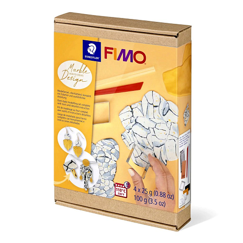 Kreativní sada FIMO Soft sada Jak vyrobit MRAMOROVÝ EFEKT