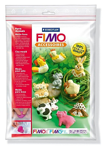 Fimo Silikonová forma „Farm animals“ Hospodářská zvířátka