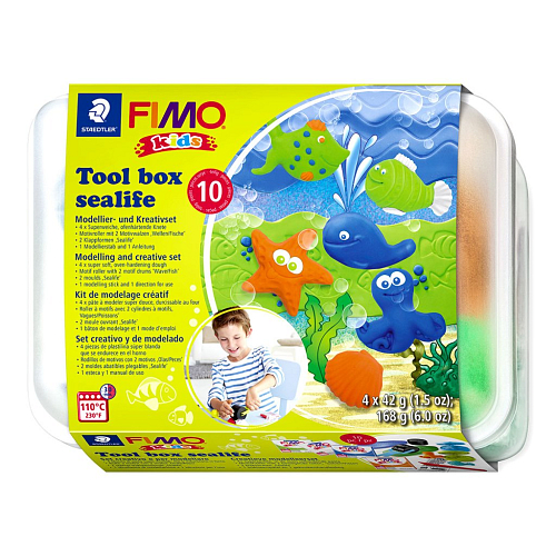 Sada Fimo kids Toolbox MOŘSKÝ SVĚT