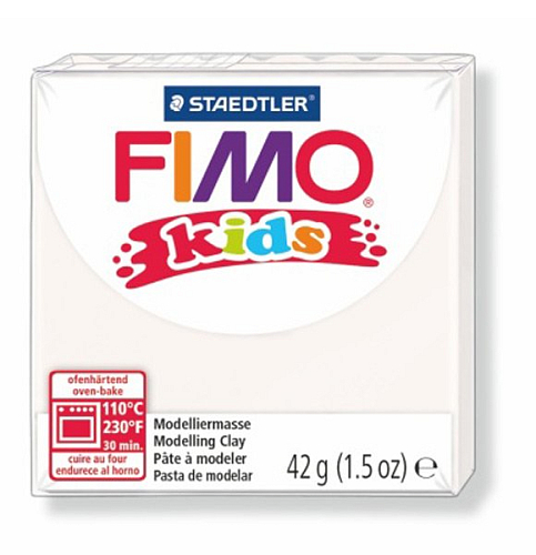 Modelovací hmota Fimo kids 42g BÍLÁ č.0