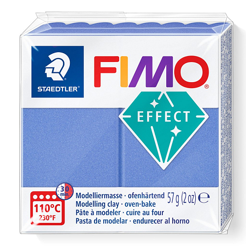 FIMO® effect 8010 Metallic barva METALICKÁ MODRÁ č.31 balení  57g