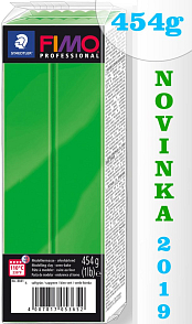 FIMO Professional balení 454g . Barva 5 Trávová Zelená  Velké balení=VÝHODNÁ CENA