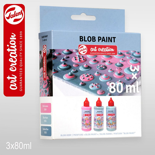 Sada barev pro kapkové efekty balení 3x80ml. Výrobce Art Creation