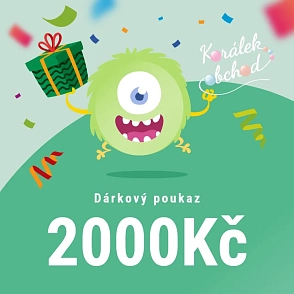 Dárkový poukaz 2000 Kč