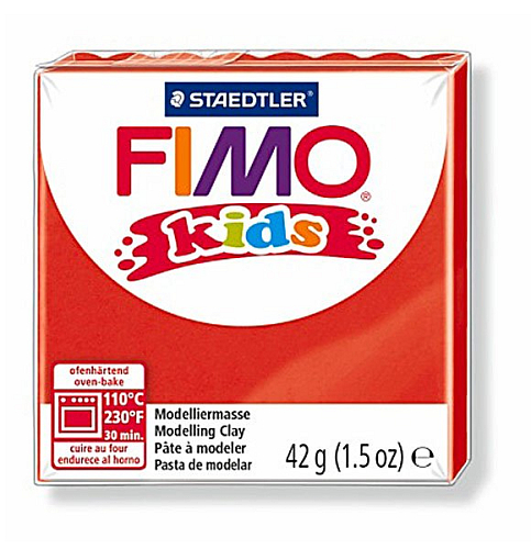 Modelovací hmota Fimo kids 42g ČERVENÁ č.2