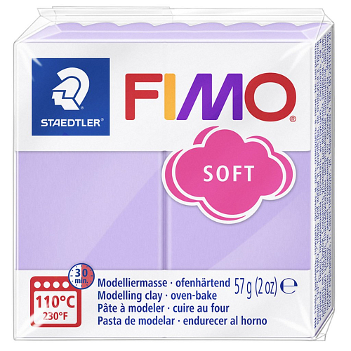 FIMO soft č.605 pastel lila 57g