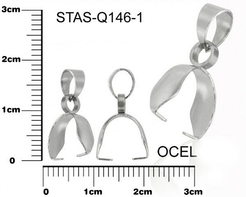 ŠLUPNA CHIRURGICKÁ OCEL ozn.-STAS-Q145-1. velikost 11,0 x 8,0mm.